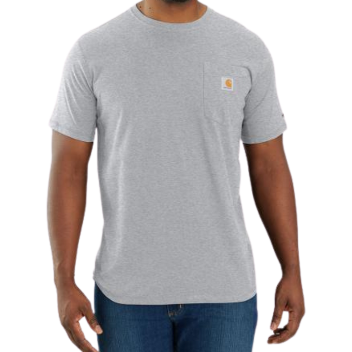 Carhartt Force® Relaxed Fit Short-Sleeve Pocket T-Shirt | Black, Navy, Heather Grey