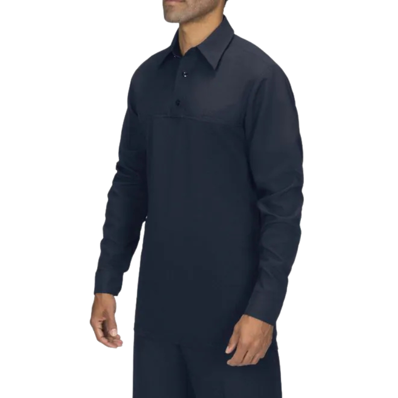 Men's Long Sleeve Polyester ArmorSkin Base Shirt | Navy