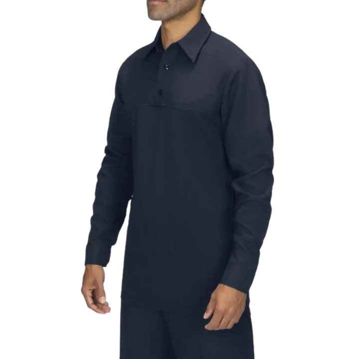 Men's Long Sleeve Polyester ArmorSkin Base Shirt | Navy