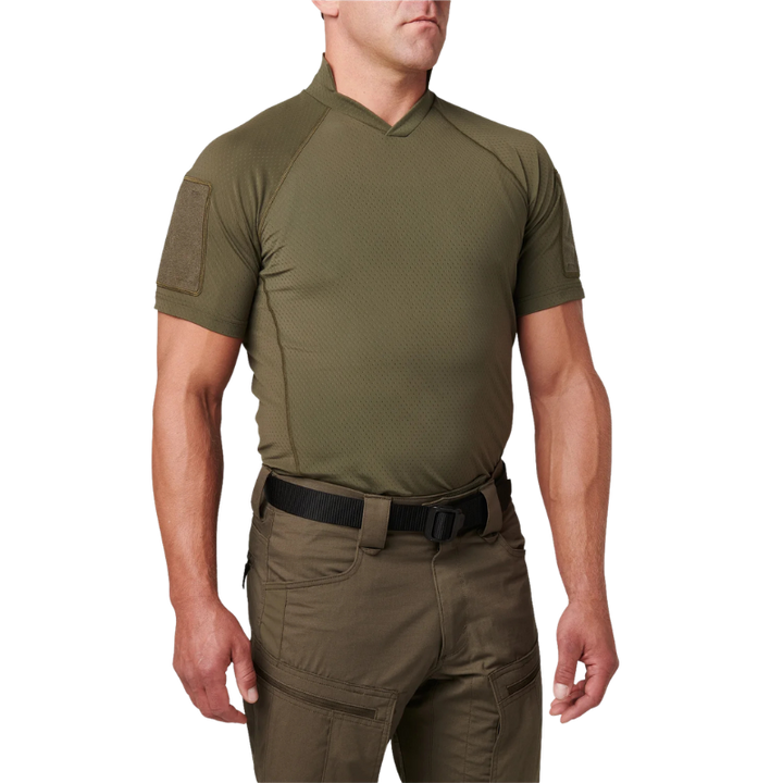 V.XI Sigurd Short Sleeve Shirt | Black, Ranger Green