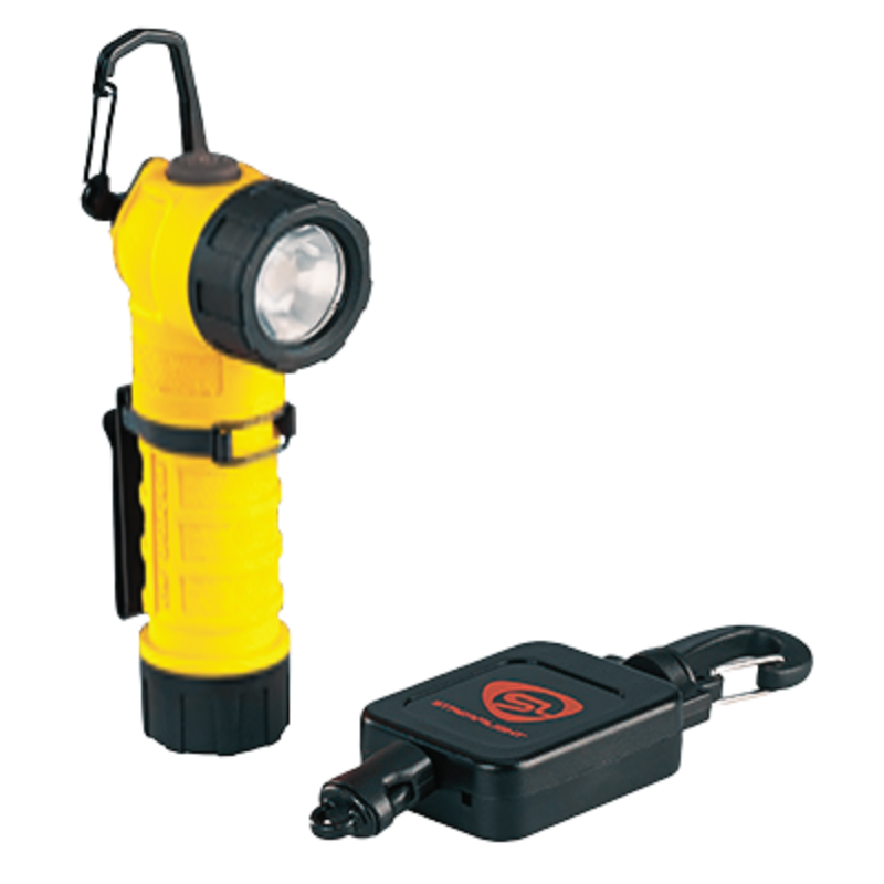 Polytac 90 X Right Angle Light | Yellow, Orange