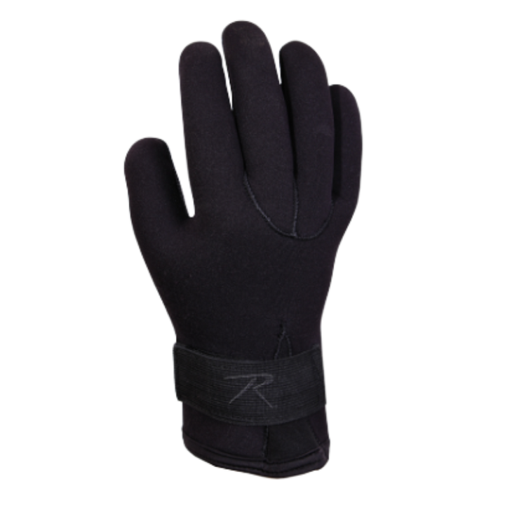 Neoprene Cold Weather Waterproof Gloves | Black