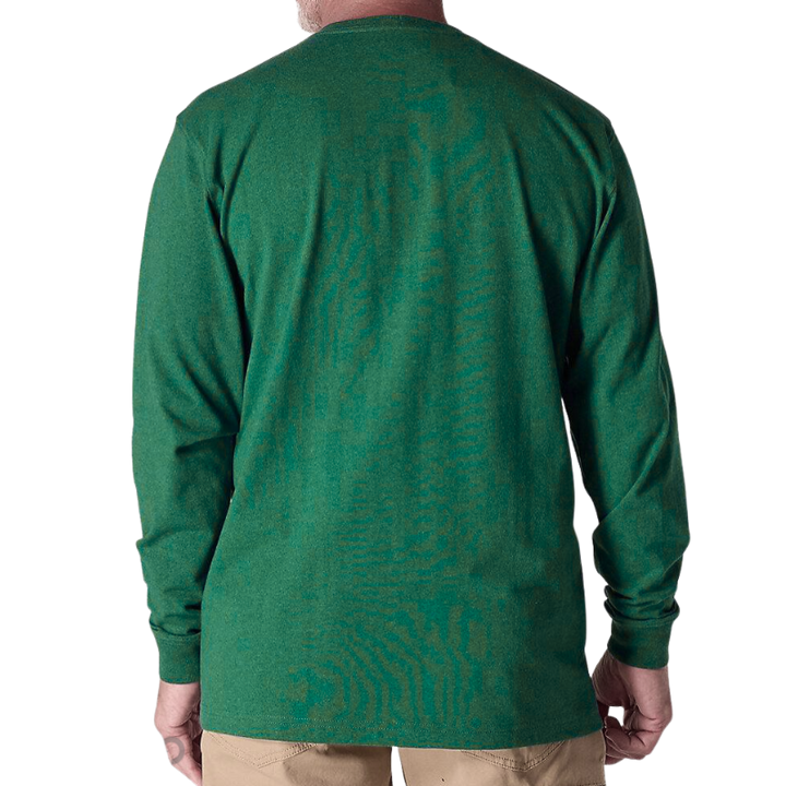Loose Fit Heavyweight Long-Sleeve Pocket T-Shirt | North Wood Heather