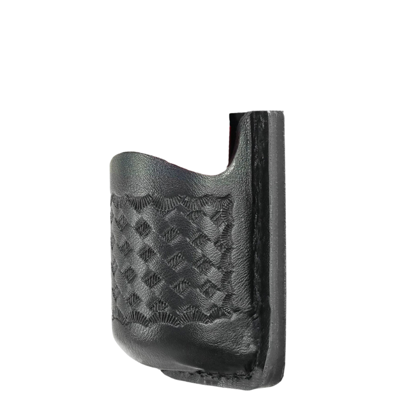 AirTek Open Top OC Pepper Spray Basketweave Holder | Black