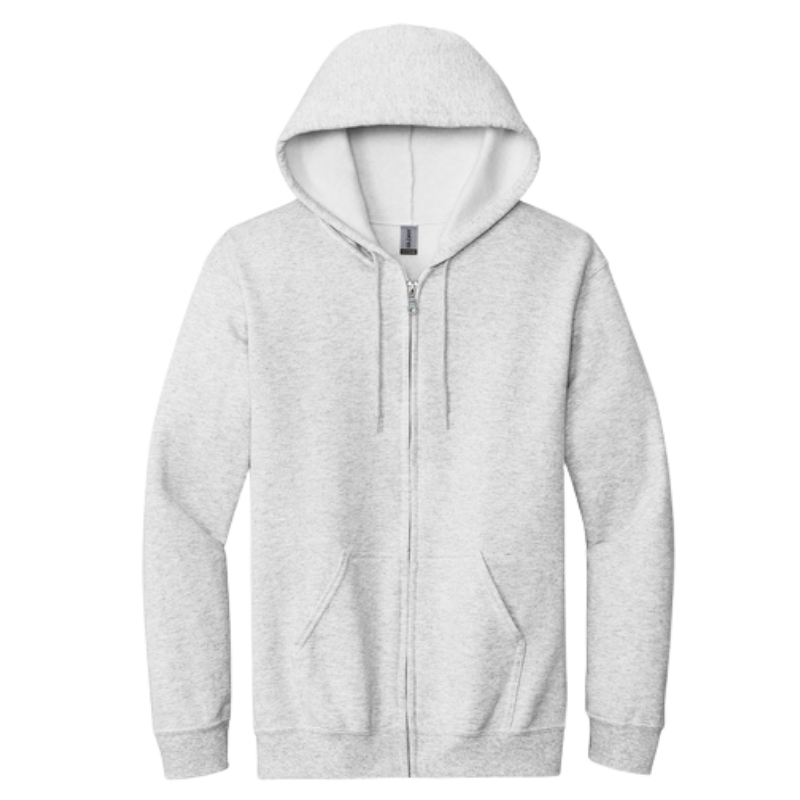 Heavy Full-Zip Hooded Sweatshirt | Multiple Colors