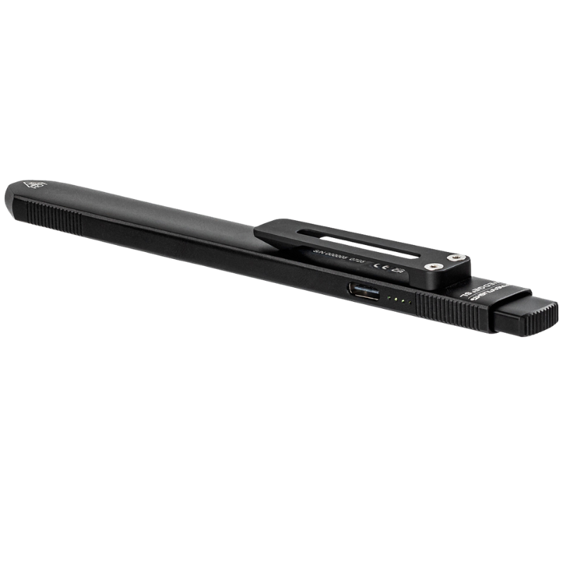 Wedge SL Ultra-Thin Rechargeable EDC Inspection Flashlight | Black