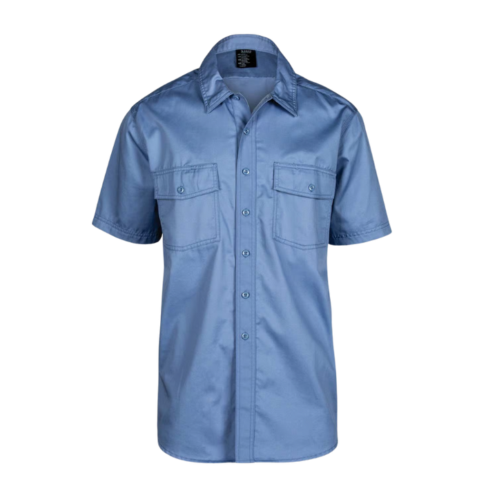 Company Short Sleeve Shirt | Fire Navy, Fire Med Blue