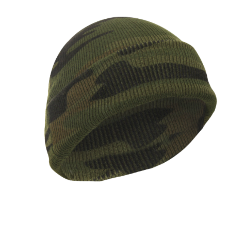 Deluxe Camo Watch Cap | Woodland Camo, Midnight Dig Camo