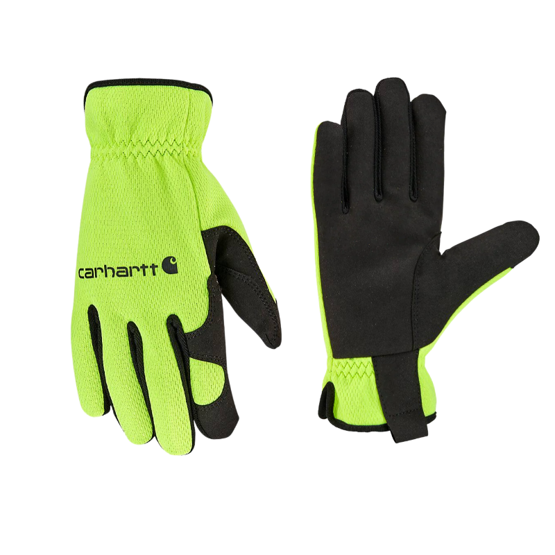 High Dexterity Open Cuff Glove | Lime
