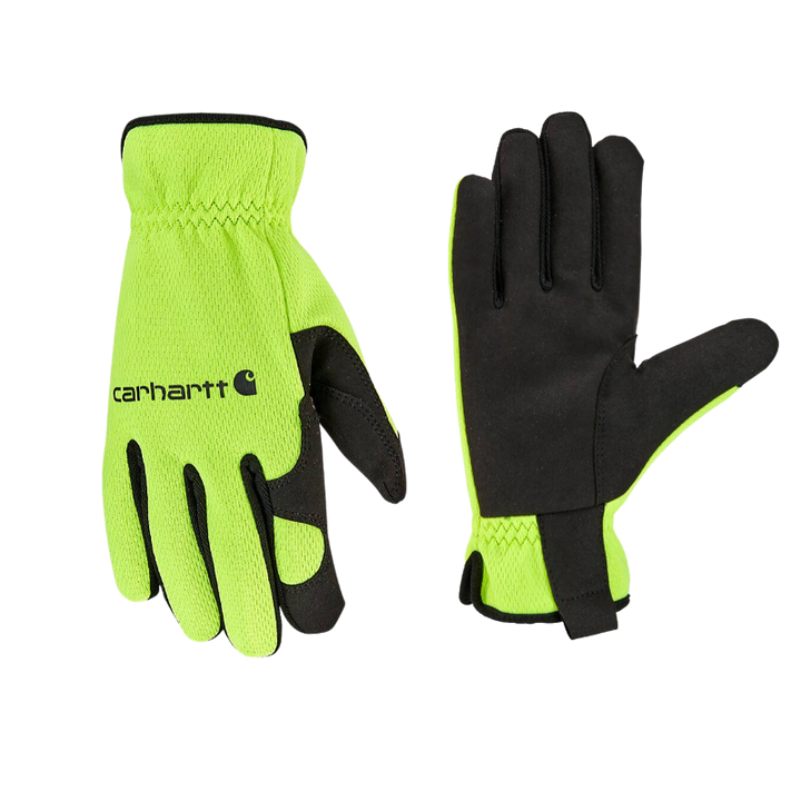 High Dexterity Open Cuff Glove | Lime