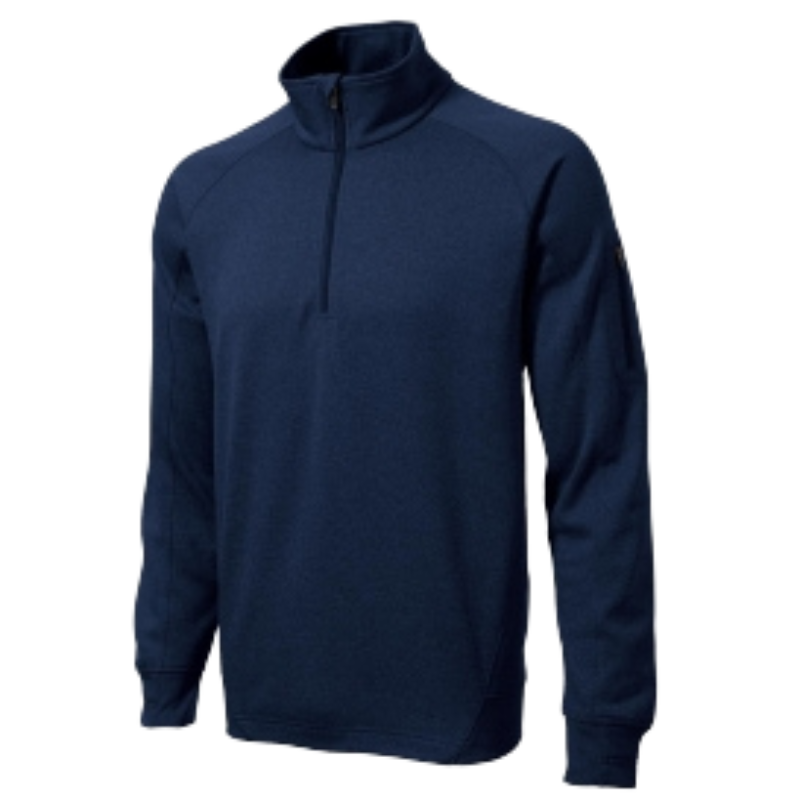 Sport-Tek Tech Fleece 1/4-Zip Pullover Sweatshirt | Black, Navy