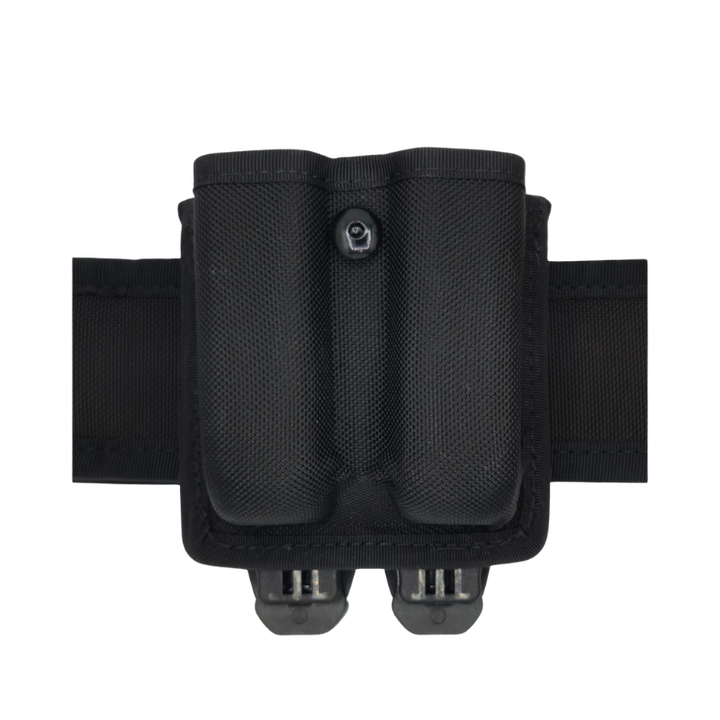 Ballistic TAC Open Double Magazine Case | Black