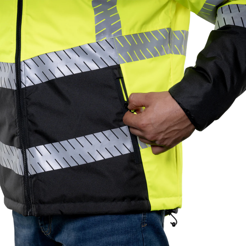 All Terrain Reverseible Jacket | Hi-Vis Yellow