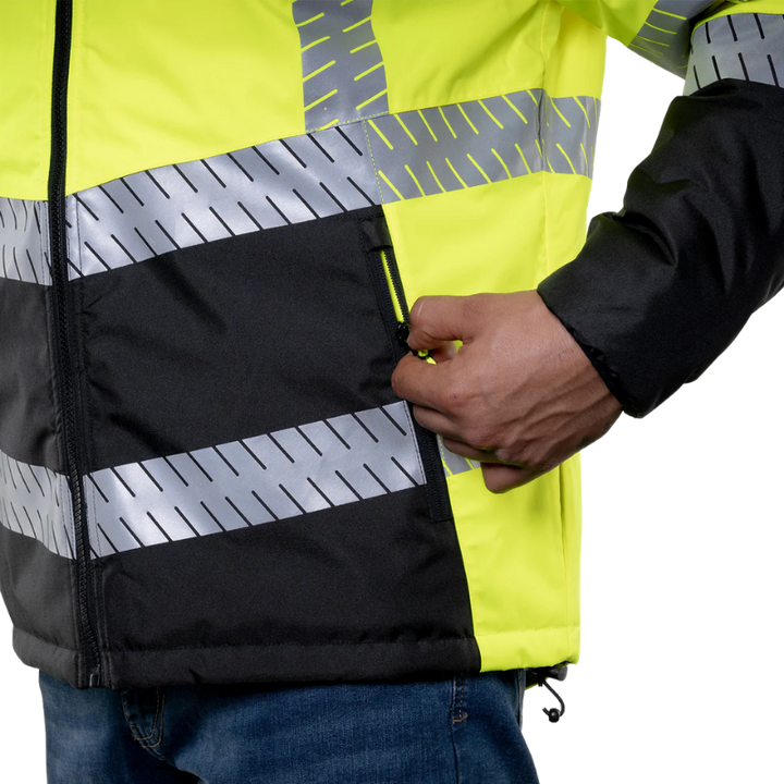 All Terrain Reverseible Jacket | Hi-Vis Yellow