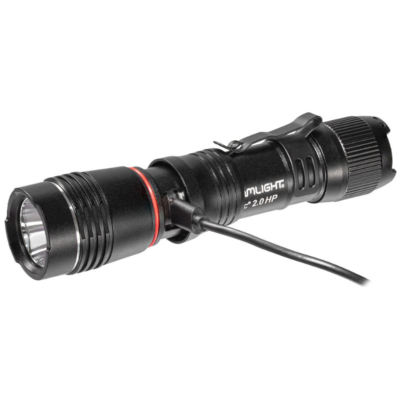 Protac 2.0 HP High-Performance Rechargeable Flashlight | Black