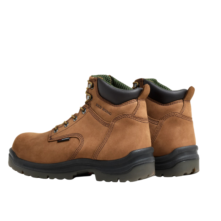 Men's King Toe 6" Waterproof Soft Toe Boot | Brown