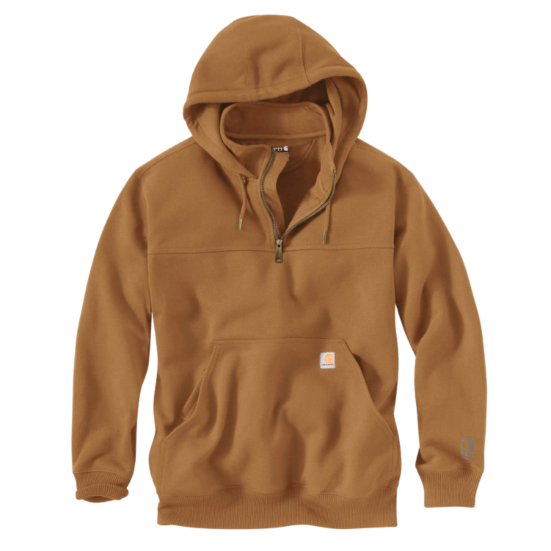 Paxton 1/4-Zip Heavyweight Sweatshirt | Carhartt Brown