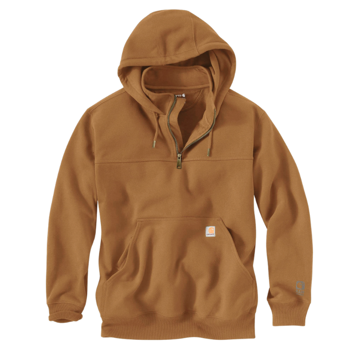 Paxton 1/4-Zip Heavyweight Sweatshirt | Carhartt Brown