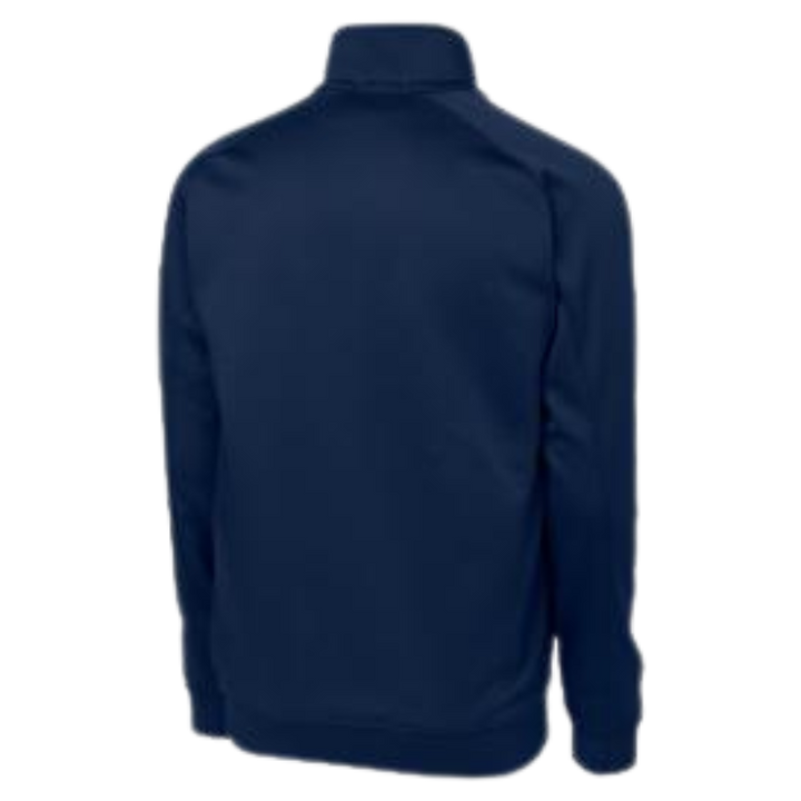 Sport-Tek Tech Fleece 1/4-Zip Pullover Sweatshirt | Black, Navy
