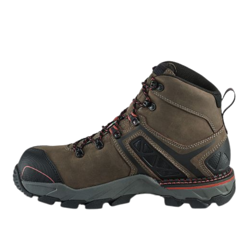 Men's Crosby 6" Waterproof Leather CSA Safety Toe Boot | Brown/Black