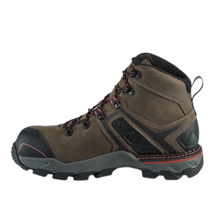 Men's Crosby 6" Waterproof Leather CSA Safety Toe Boot | Brown/Black