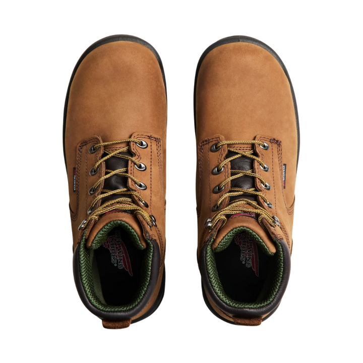 Men's King Toe 6" Waterproof Safety Toe Boot | Brown