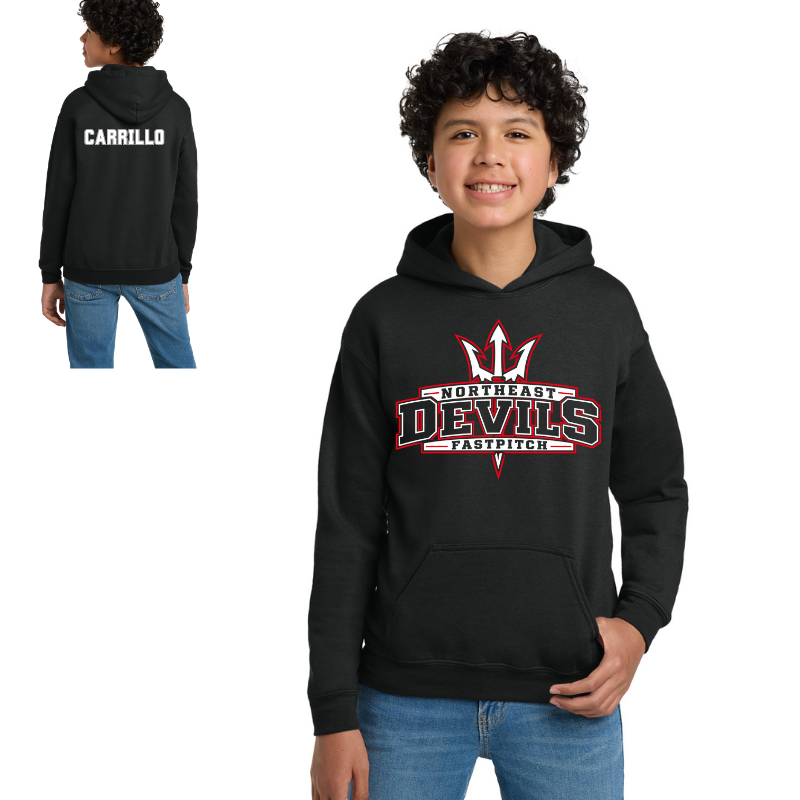 Northeast Devils New Style Logo Unisex Adult &amp; Youth | Black