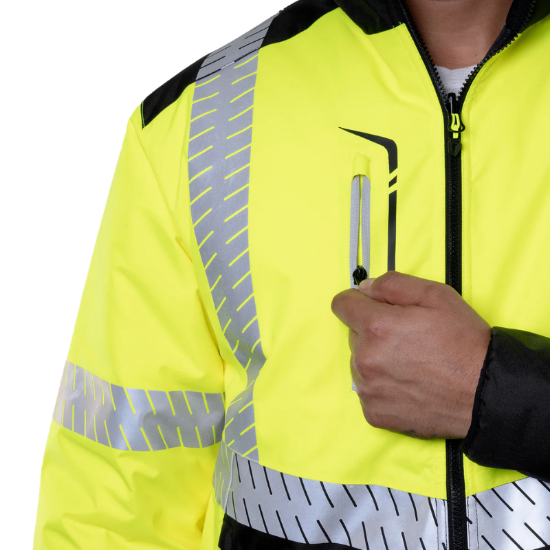 All Terrain Reverseible Jacket | Hi-Vis Yellow