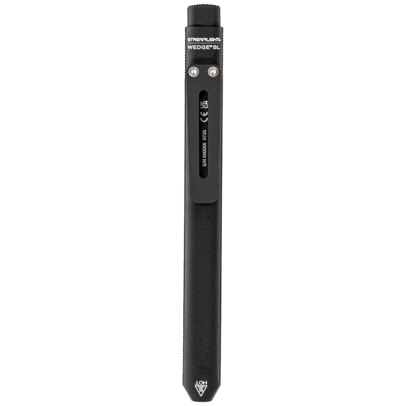 Wedge SL Ultra-Thin Rechargeable EDC Inspection Flashlight | Black