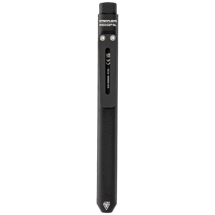 Wedge SL Ultra-Thin Rechargeable EDC Inspection Flashlight | Black