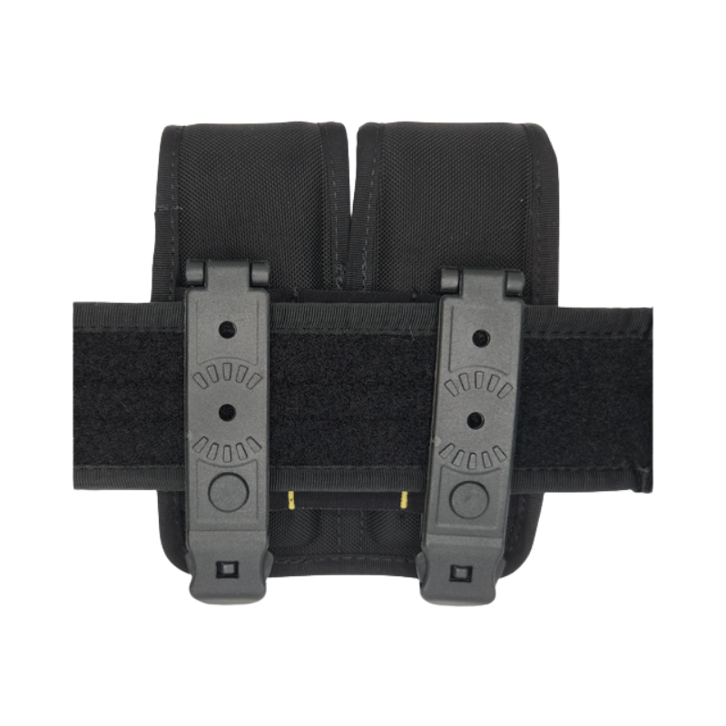 Ballistic TAC Closed Double Magazine Case | Black