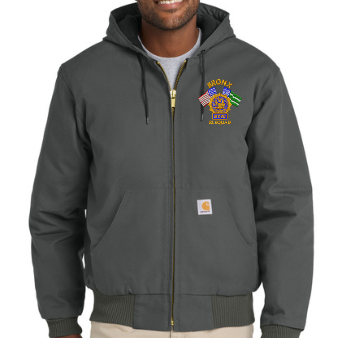52 Squad Quilt Lined Duck Insulated Active Jacket | Black, Carhartt Brown, Navy, Grey