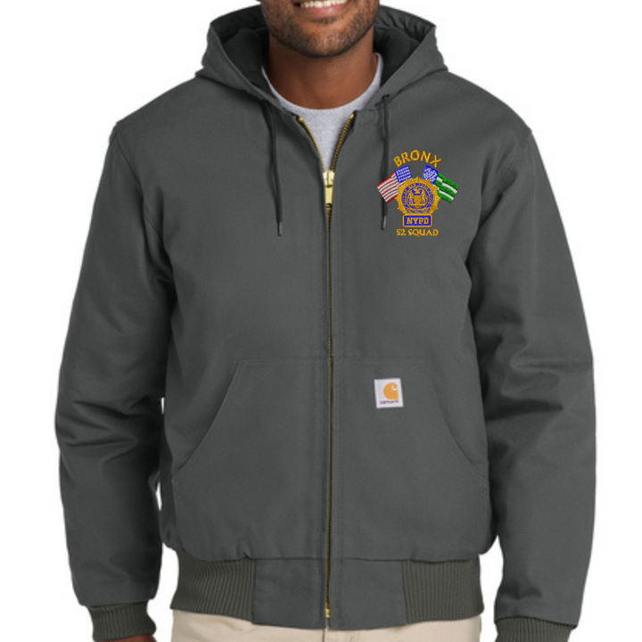 52 Squad Quilt Lined Duck Insulated Active Jacket | Black, Carhartt Brown, Navy, Grey