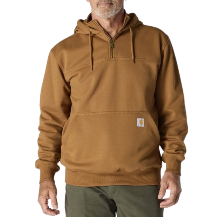 Paxton 1/4-Zip Heavyweight Sweatshirt | Carhartt Brown
