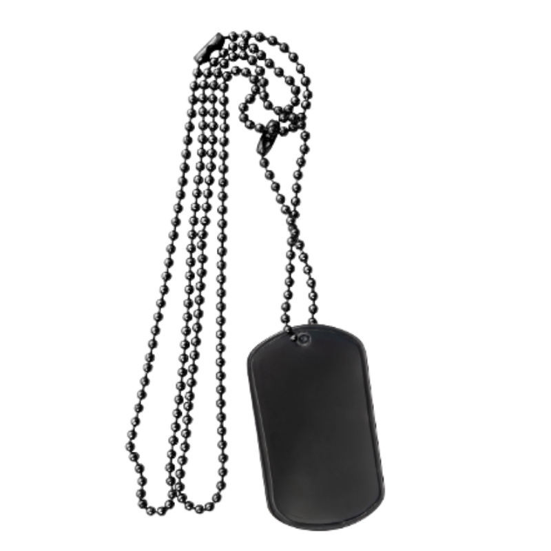 Dog Tag Chains | Black