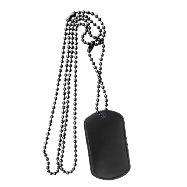 Dog Tag Chains | Black