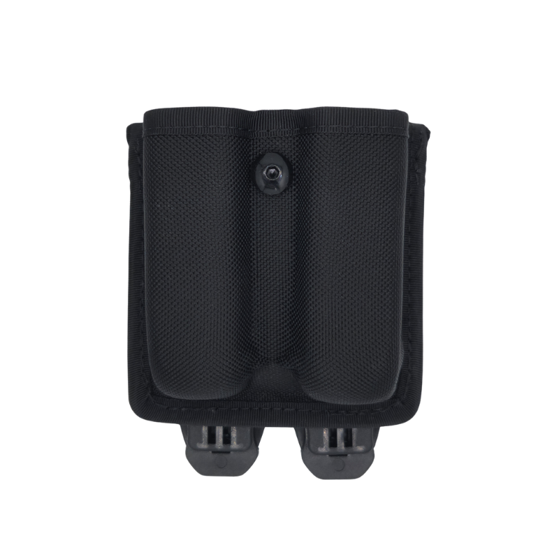 Ballistic TAC Open Double Magazine Case | Black