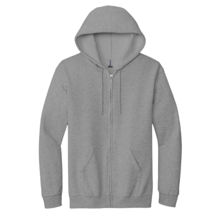 Heavy Full-Zip Hooded Sweatshirt | Multiple Colors