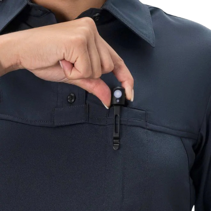 Women's FlexRS Long Sleeve ArmorSkin Base Shirt | Navy