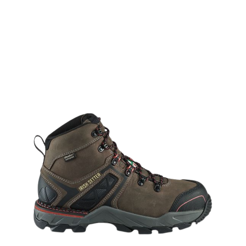 Men's Crosby 6-inch Waterproof Leather CSA Safety Toe Boot | Gray