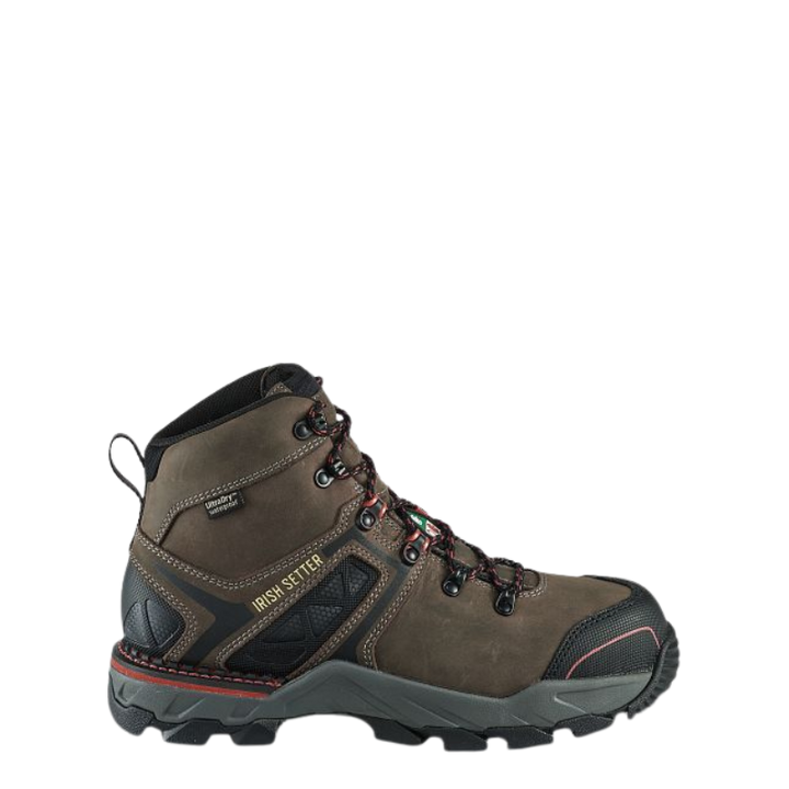 Men's Crosby 6-inch Waterproof Leather CSA Safety Toe Boot | Gray