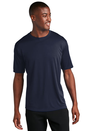 Short Sleeve Moisture Wicking Tee | Black White Navy Hi-Vis & More