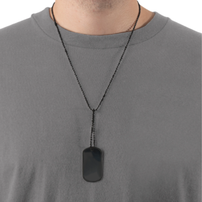 Dog Tag Chains | Black