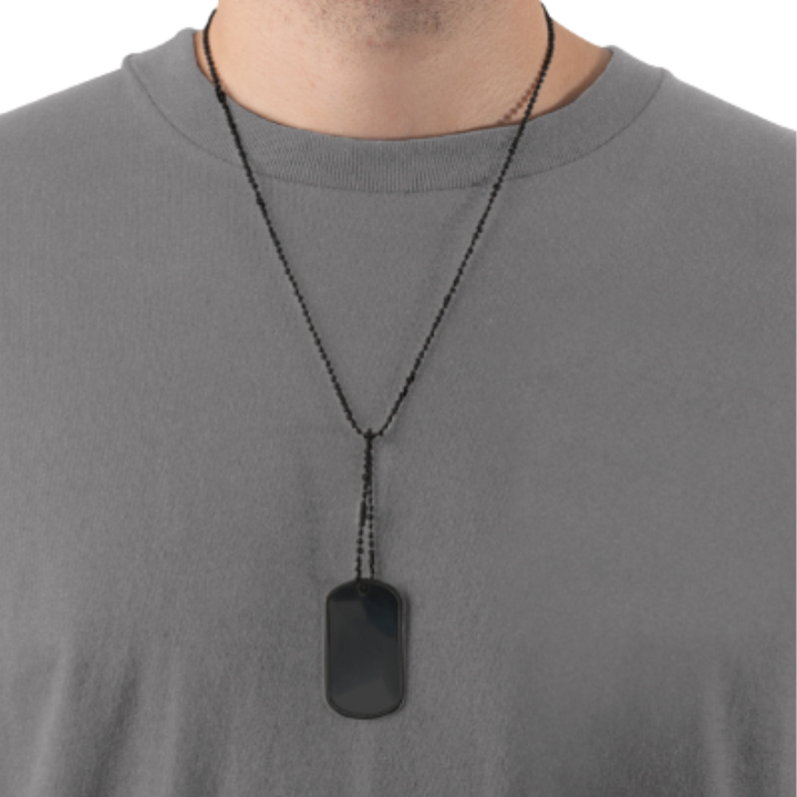 Dog Tag Chains | Black