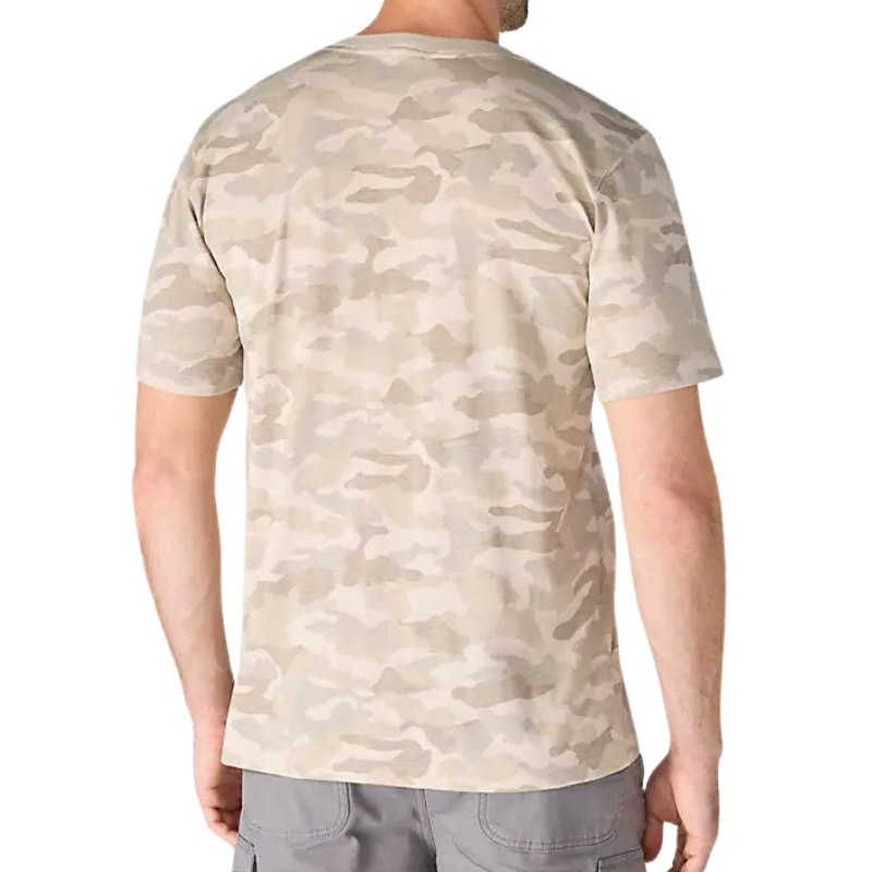 Irvine Relaxed Camo T-Shirt | Army Green Camo, Fossil Tan Camo