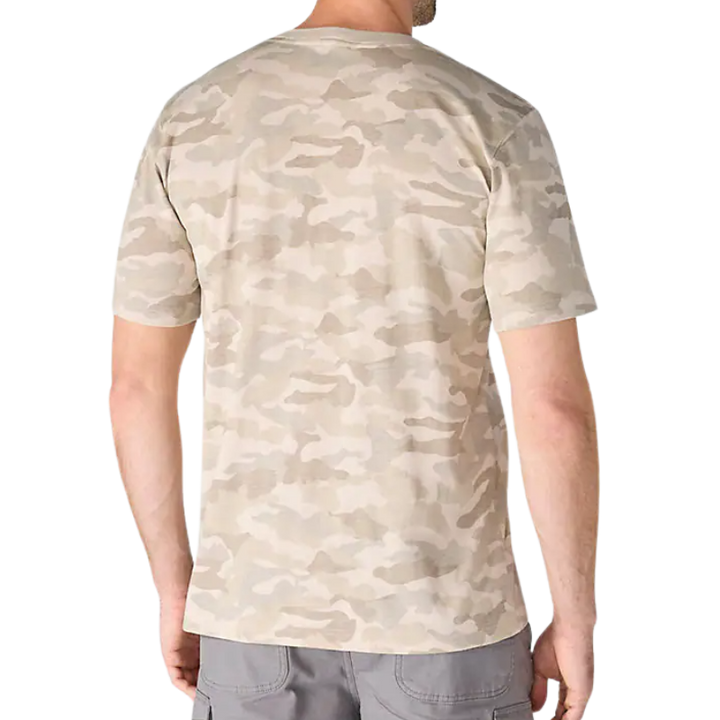 Irvine Relaxed Camo T-Shirt | Army Green Camo, Fossil Tan Camo