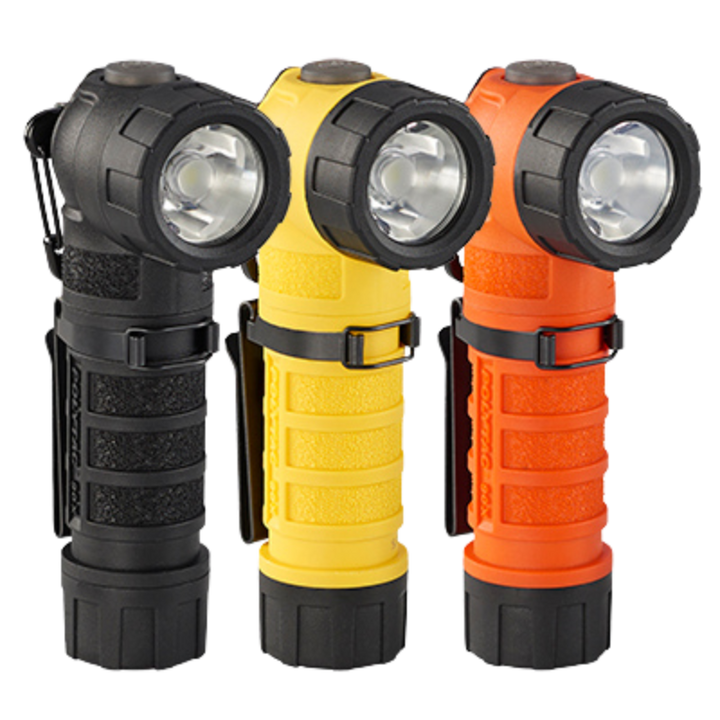 Polytac 90 X Right Angle Light | Yellow, Orange