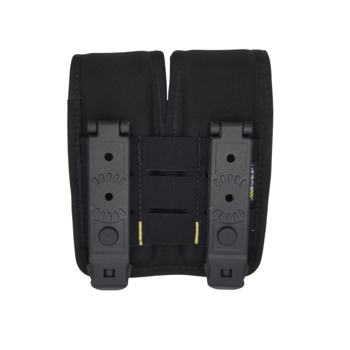 Ballistic TAC Closed Double Magazine Case | Black