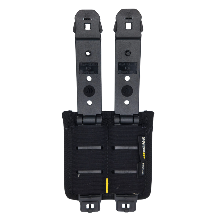 Ballistic TAC Open Double Magazine Case | Black