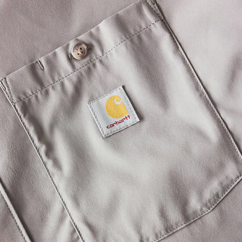 Force Sun Defender Woven Relaxed Short Sleeve Shirt | Steel